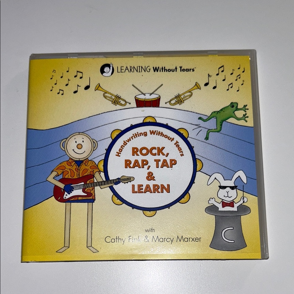 Hand Writing Without Tears Rock, Rap, Tap and Learn CD Homeschool Resource